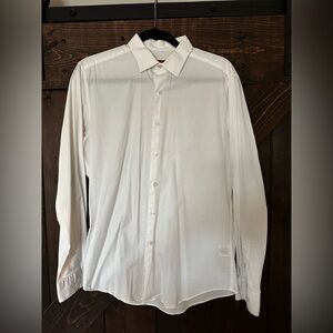 Alfani Slim Fit Stretch button down